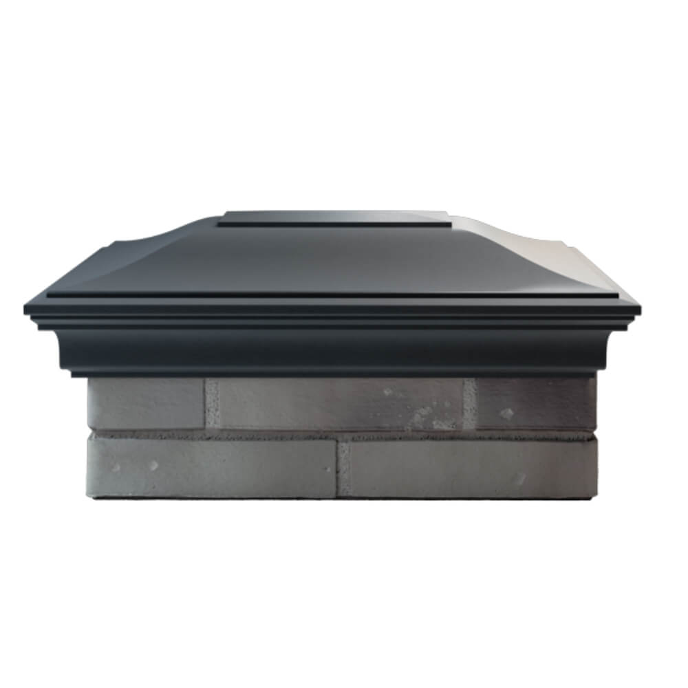 Колпак Zking Монблан Серый на столб 2х1.5 кирпича (515х385мм) в Рязани фото