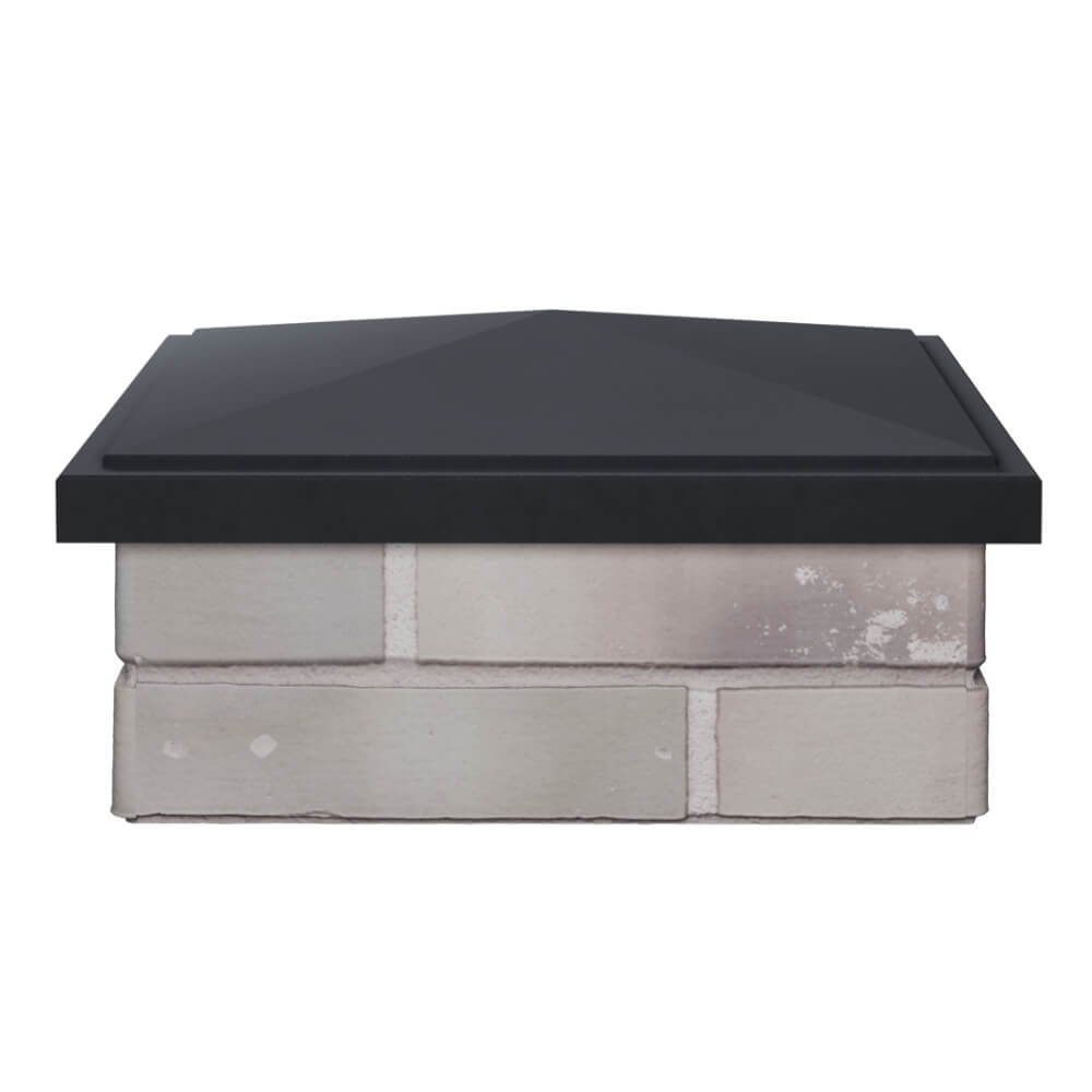 Колпак Zking БонаМоно Серый на столб 1.5х1.5 кирпича (385х385, 400х400мм) Рязань фото