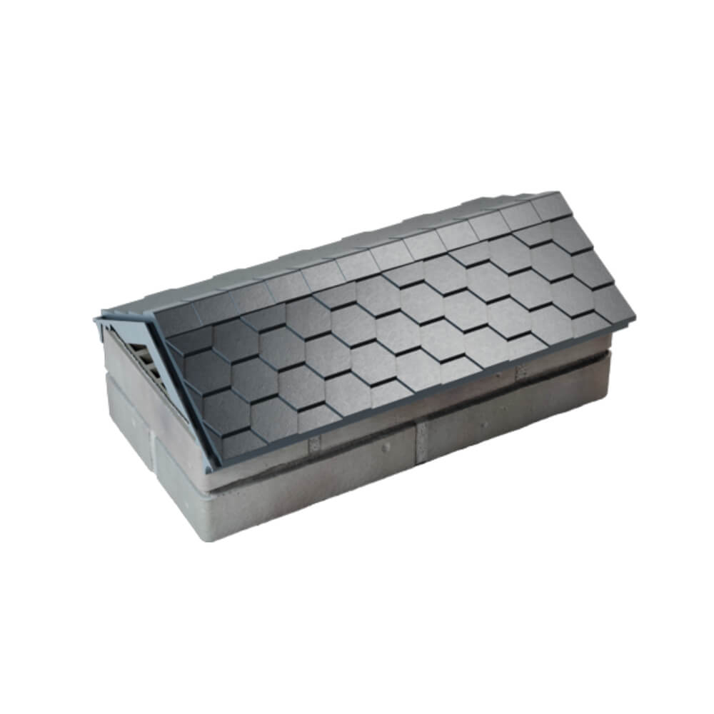 Парапет Zking Эверест Серый с посадкой на 1 кирпич (200/225/255мм) в Рязани фото