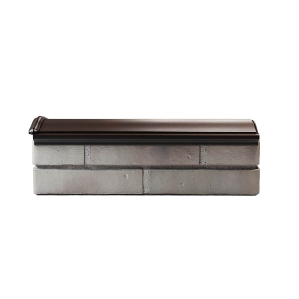 Парапет Zking Монблан Коричневый посадка на 0.5 кирпича (130мм) в Рязани фото