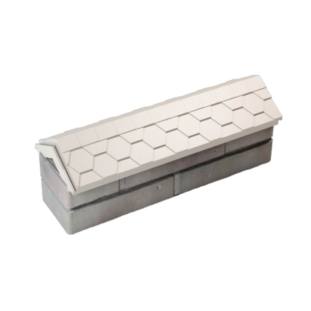 Парапет Zking Эверест Бежевый с посадкой на 0.5 кирпича (130мм) в Рязани фото