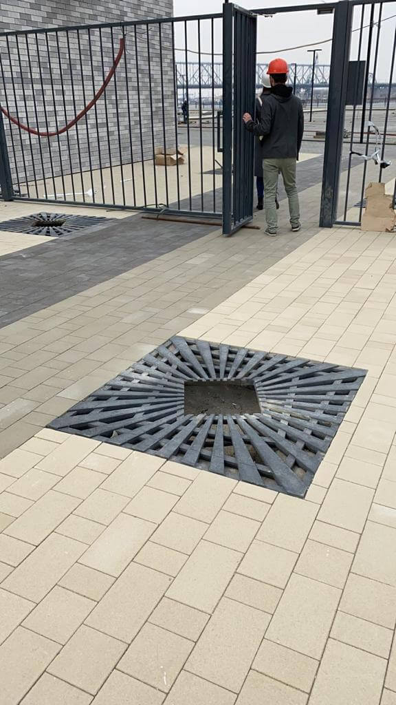 Приствольная решетка для дерева ZKING ATMOSPHERE 1.2х1.2м Черная в Рязани фото