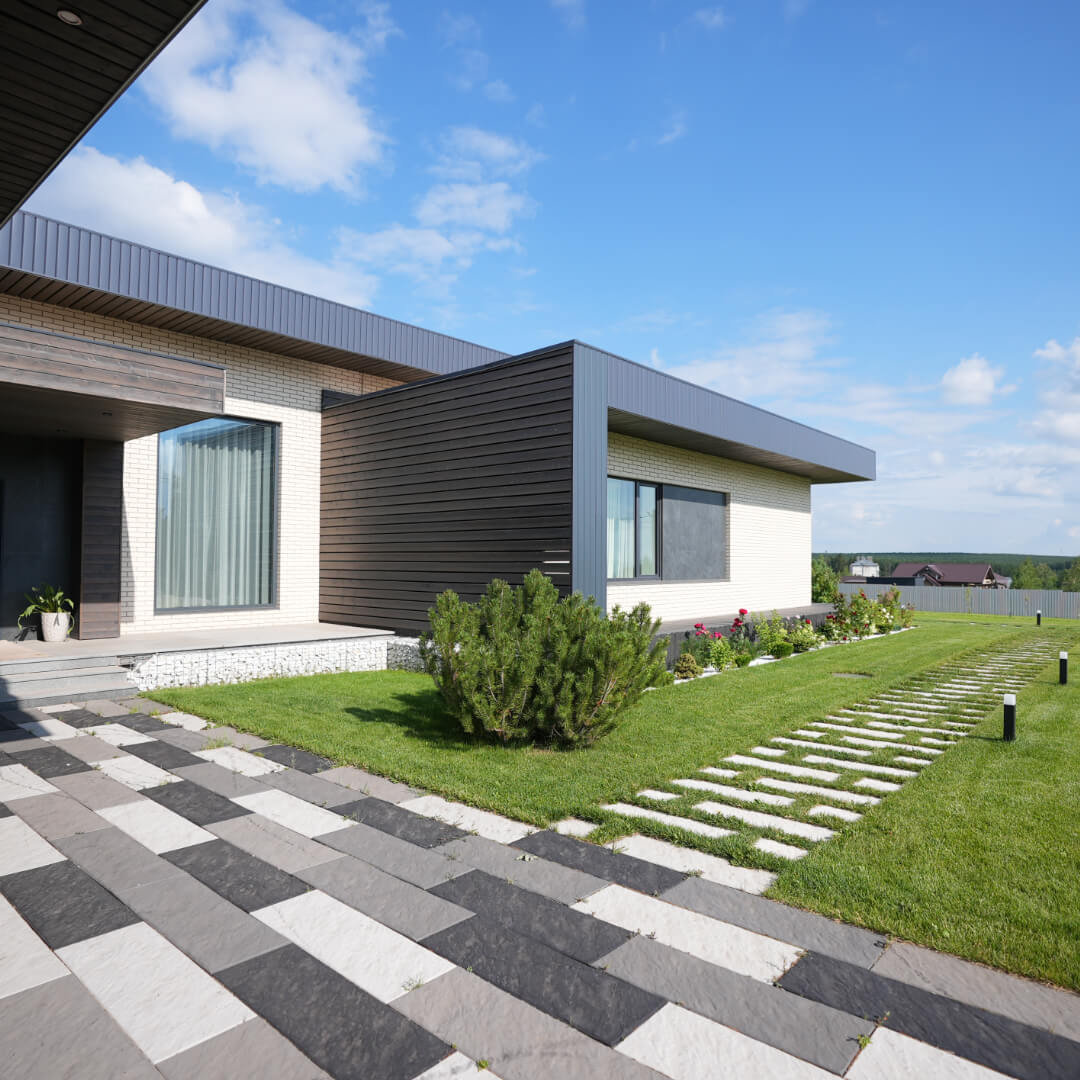 Шаговая плита STONE Графитовый Серый 990х330х55мм в Рязани фото