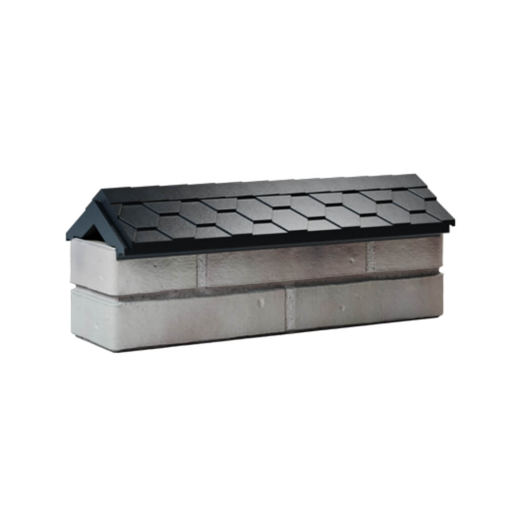 Парапет Zking Эверест Черный с посадкой на 0.5 кирпича (130мм) Рязань фото