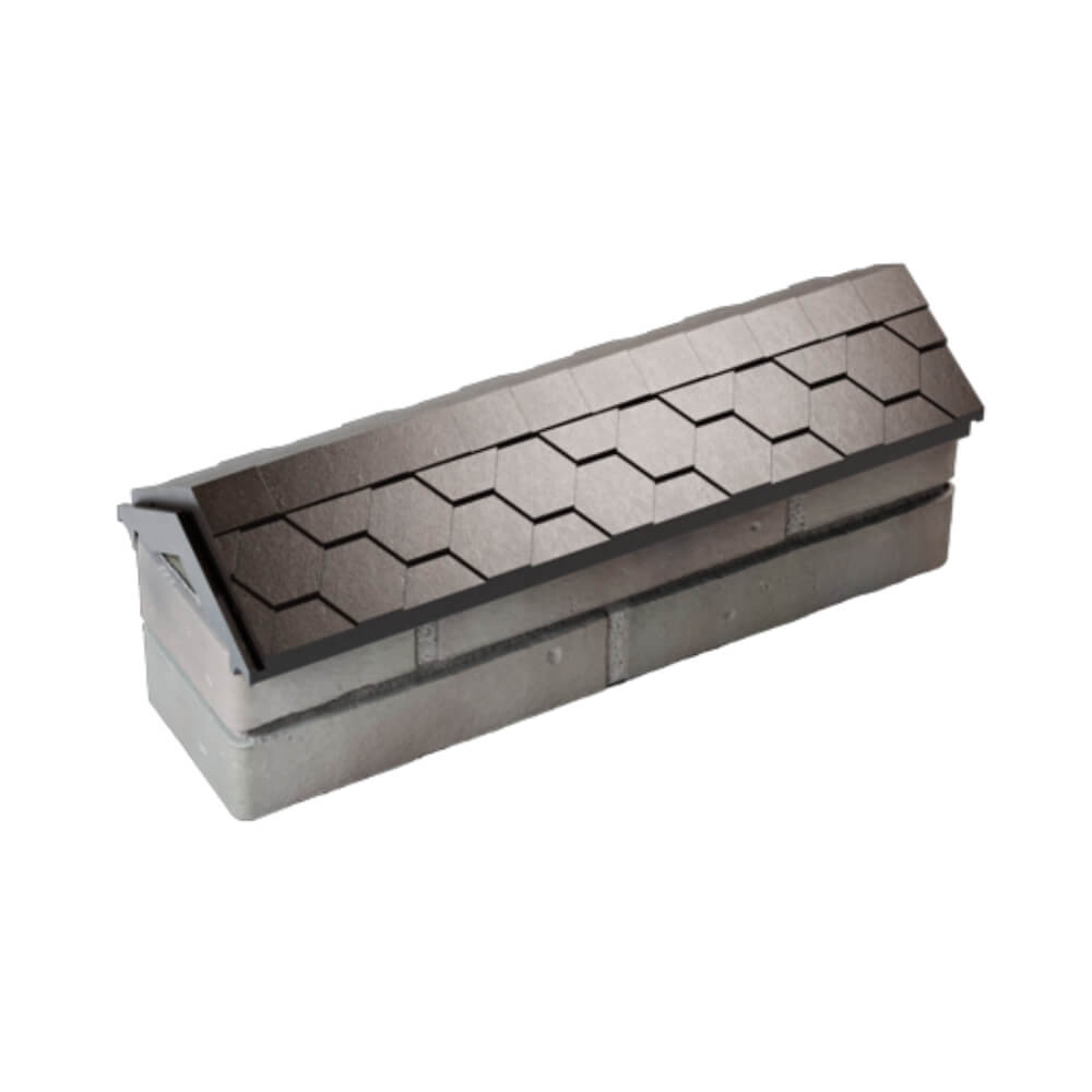 Парапет Zking Эверест Коричневый с посадкой на 0.5 кирпича (130мм) в Рязани фото