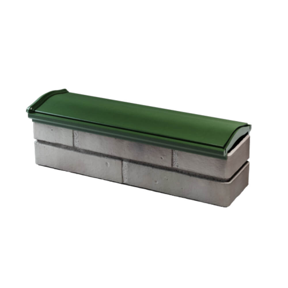 Парапет Zking Монблан Зеленый посадка на 0.5 кирпича (130мм) в Рязани фото