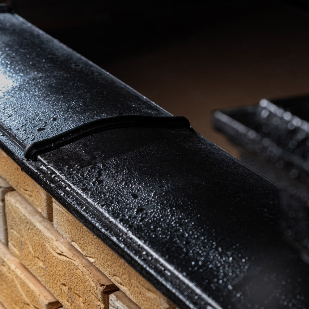 Парапет Zking Монблан Черный посадка на 0.5 кирпича (130мм) в Рязани фото