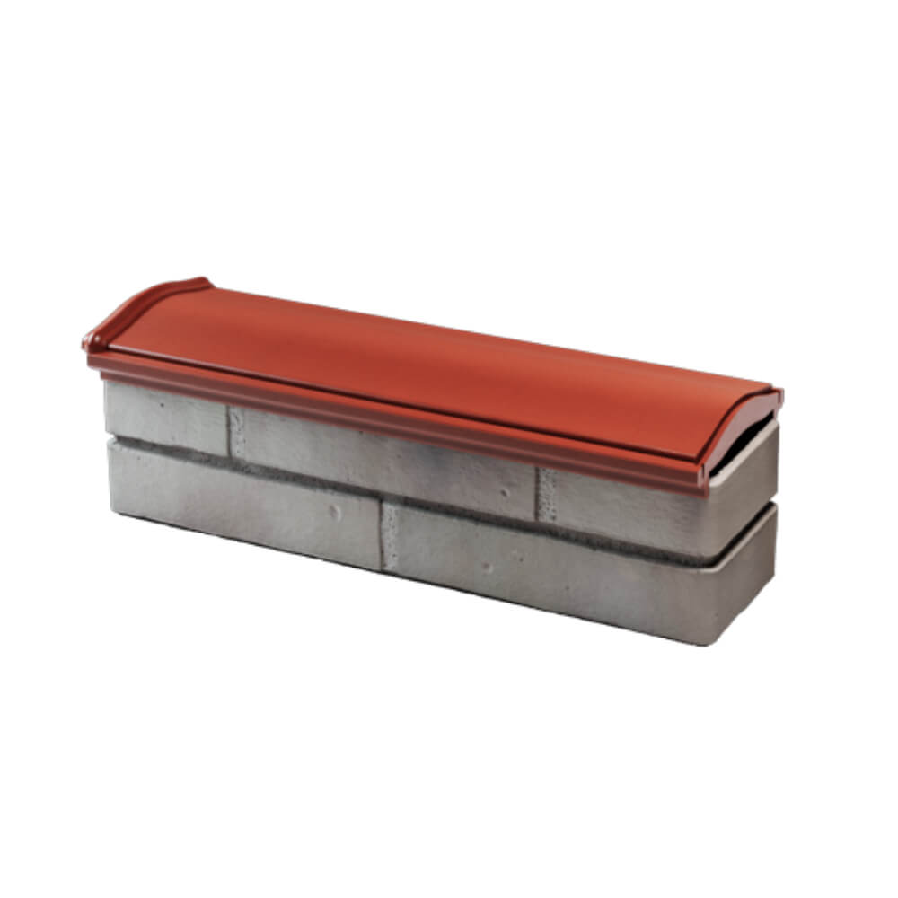 Парапет Zking Монблан Красный посадка на 0.5 кирпича (130мм) в Рязани фото