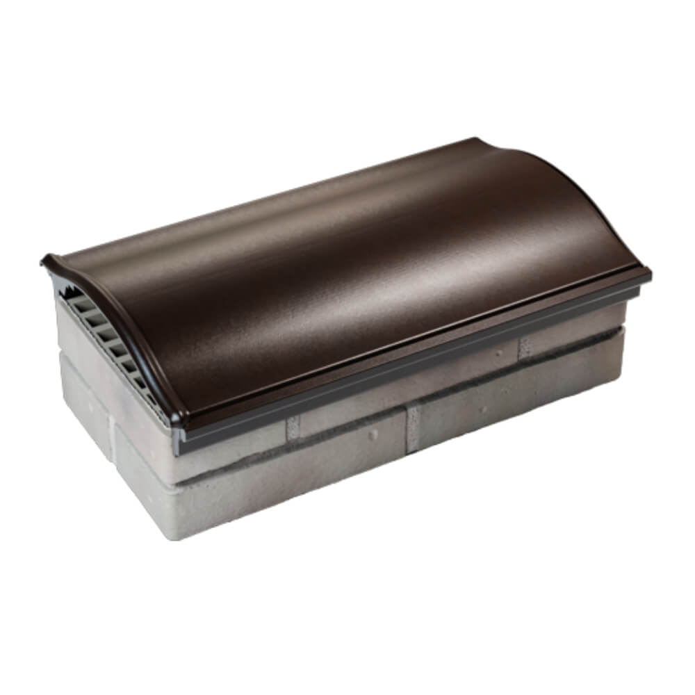 Парапет Zking Монблан Коричневый посадка на 1 кирпич (200/225/255мм) в Рязани фото