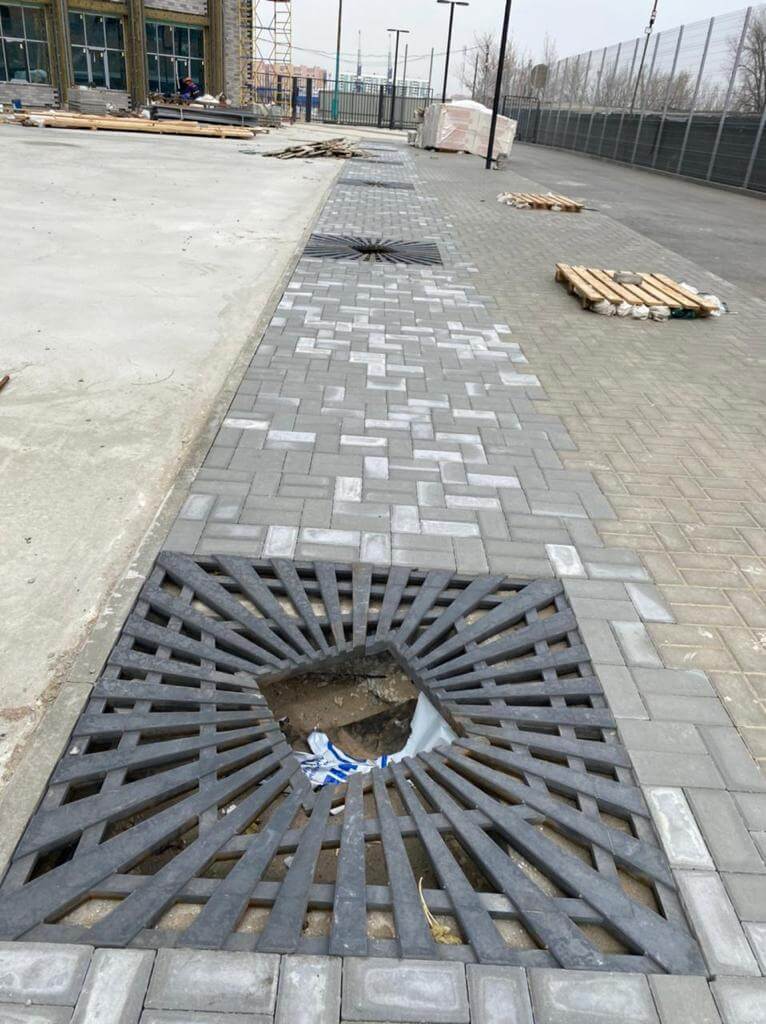 Приствольная решетка для дерева ZKING ATMOSPHERE 1.2х1.2м Черная в Рязани фото