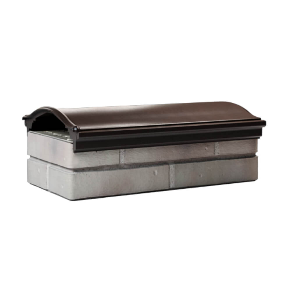 Парапет Zking Монблан Коричневый посадка на 1 кирпич (200/225/255мм) Рязань фото