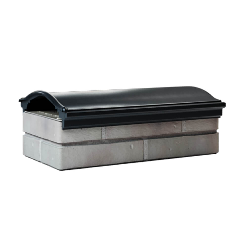 Парапет Zking Монблан Черный посадка на 1 кирпич (200/225/255мм) Рязань фото