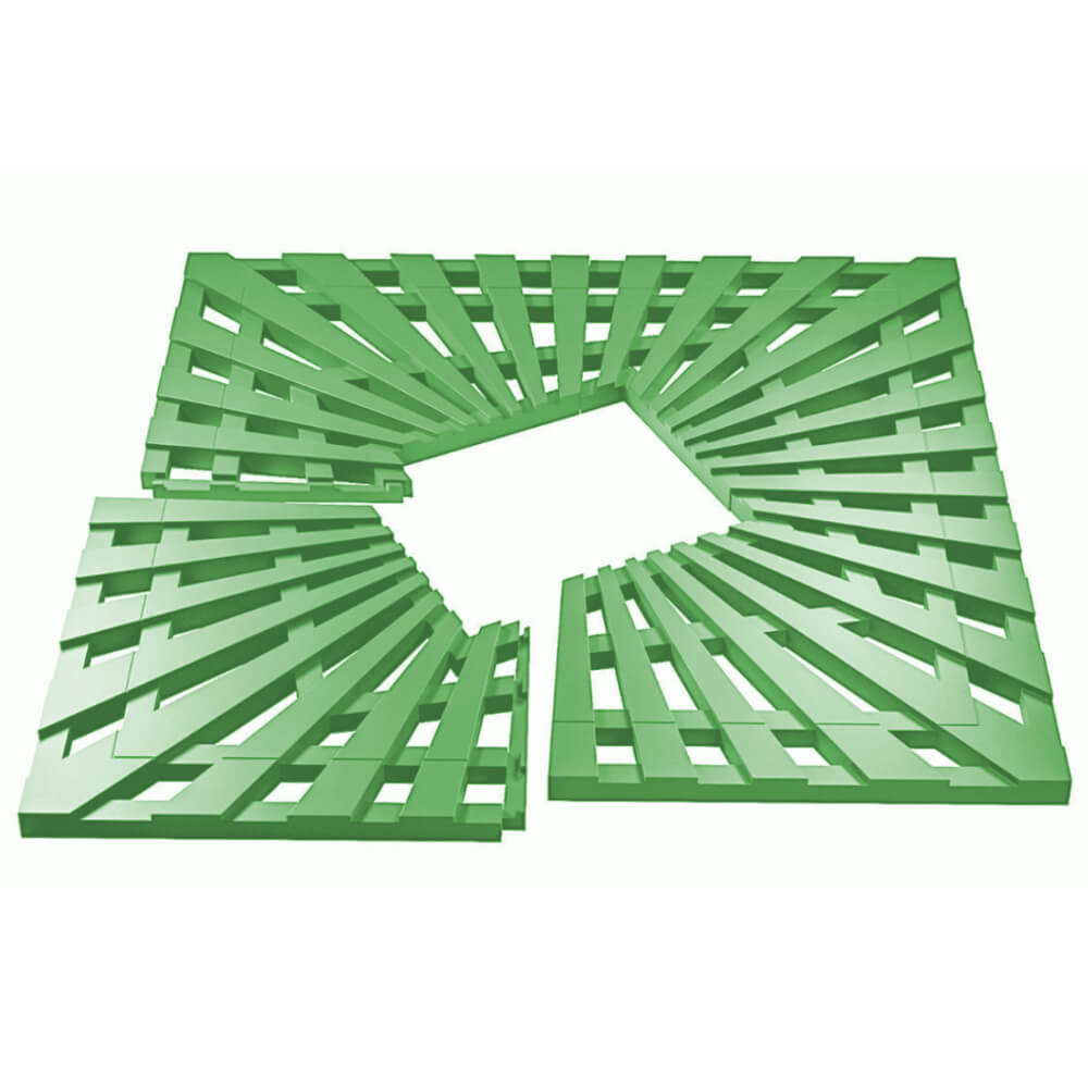 Приствольная решетка для дерева ZKING ATMOSPHERE 1.2х1.2м Зеленая в Рязани фото