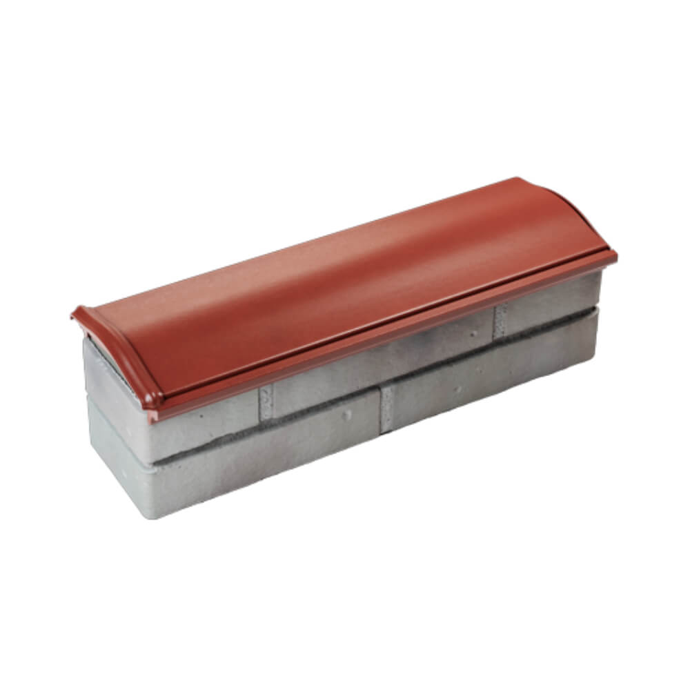 Парапет Zking Монблан Красный посадка на 0.5 кирпича (130мм) в Рязани фото