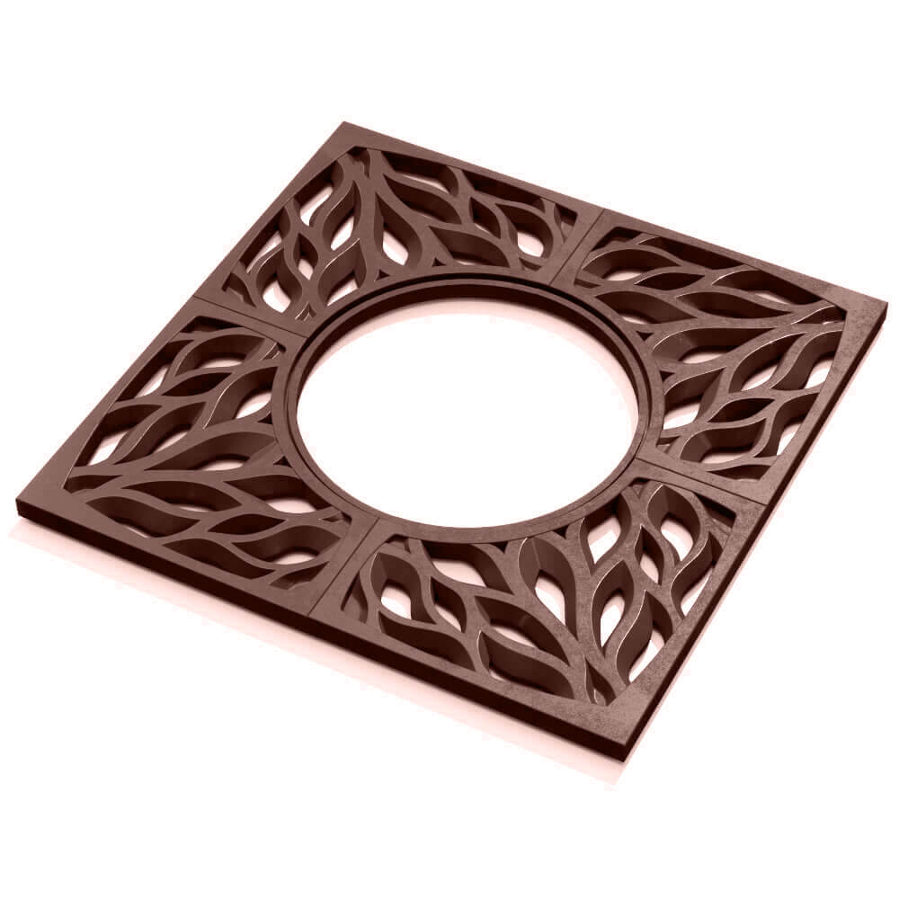 Приствольная решетка для дерева ZKING CRUST 1.2х1.2м Коричневая в Рязани фото