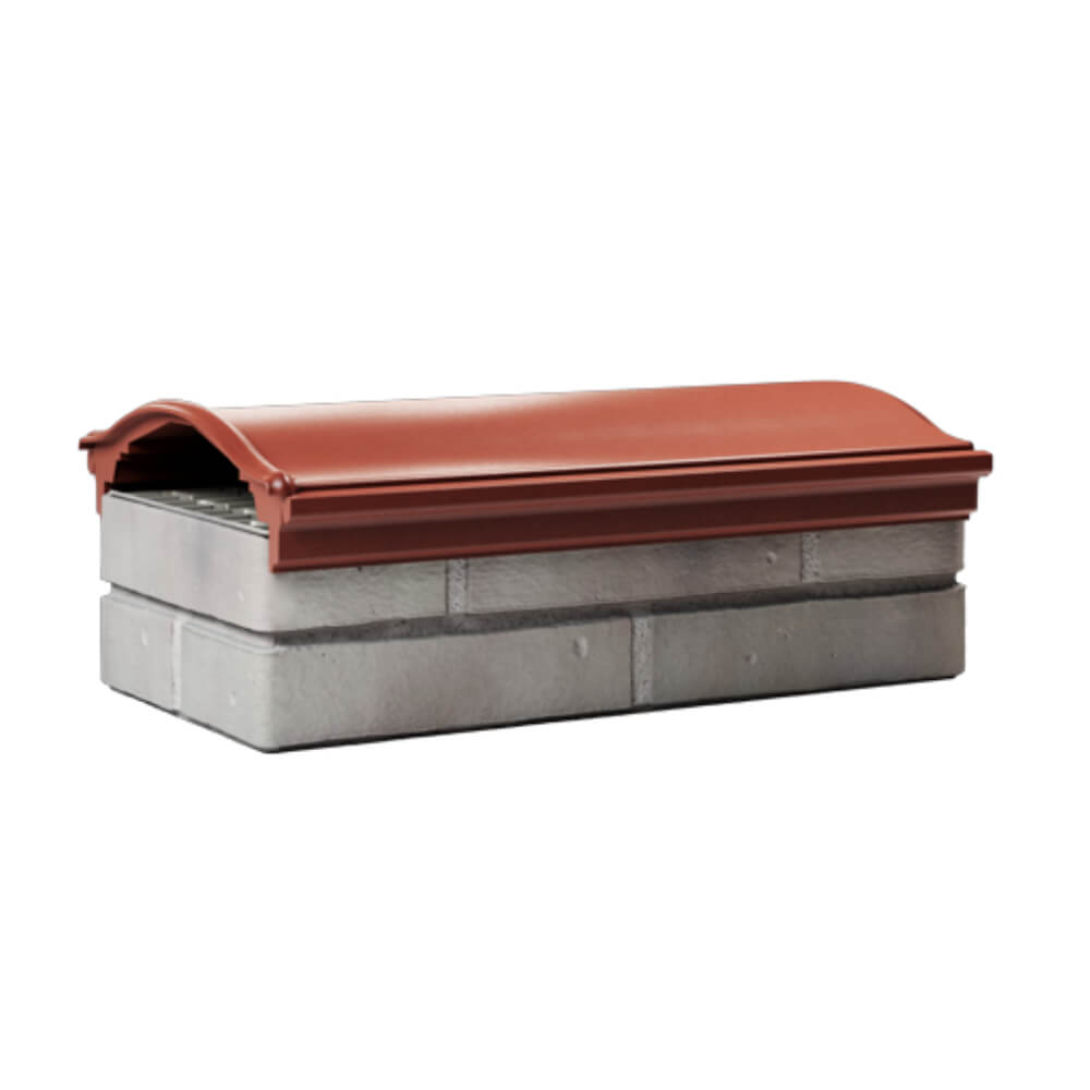 Парапет Zking Монблан Красный посадка на 1 кирпич (200/225/255мм) Рязань фото