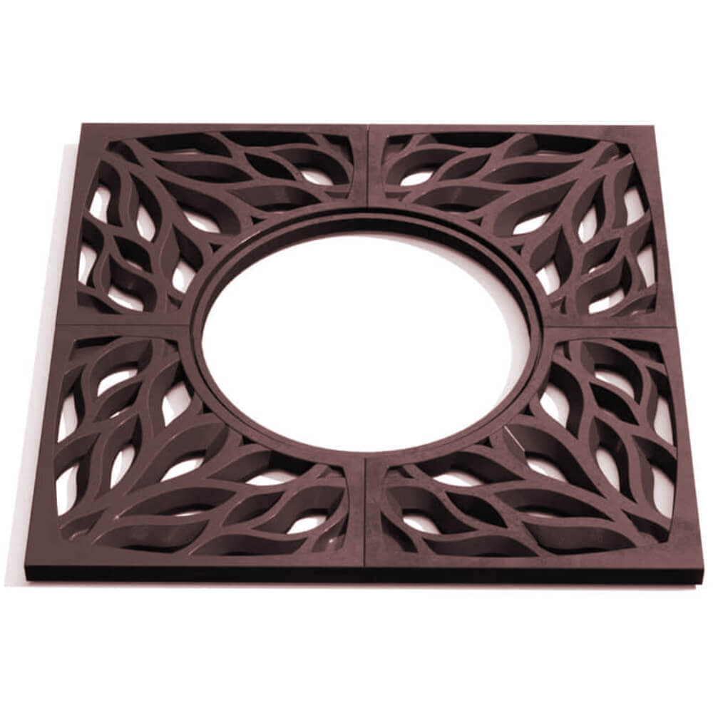 Приствольная решетка для дерева ZKING CRUST 1.2х1.2м Коричневая Рязань фото