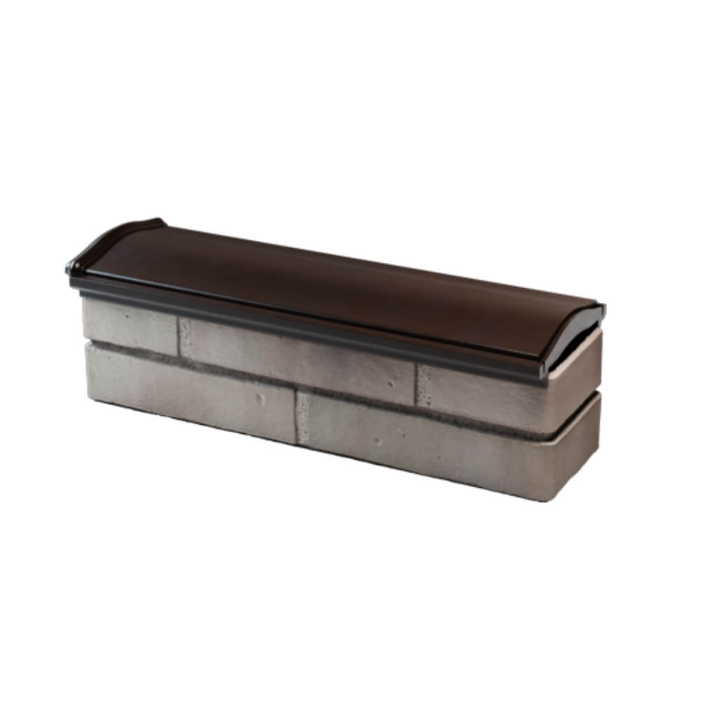 Парапет Zking Монблан Коричневый посадка на 0.5 кирпича (130мм) в Рязани фото