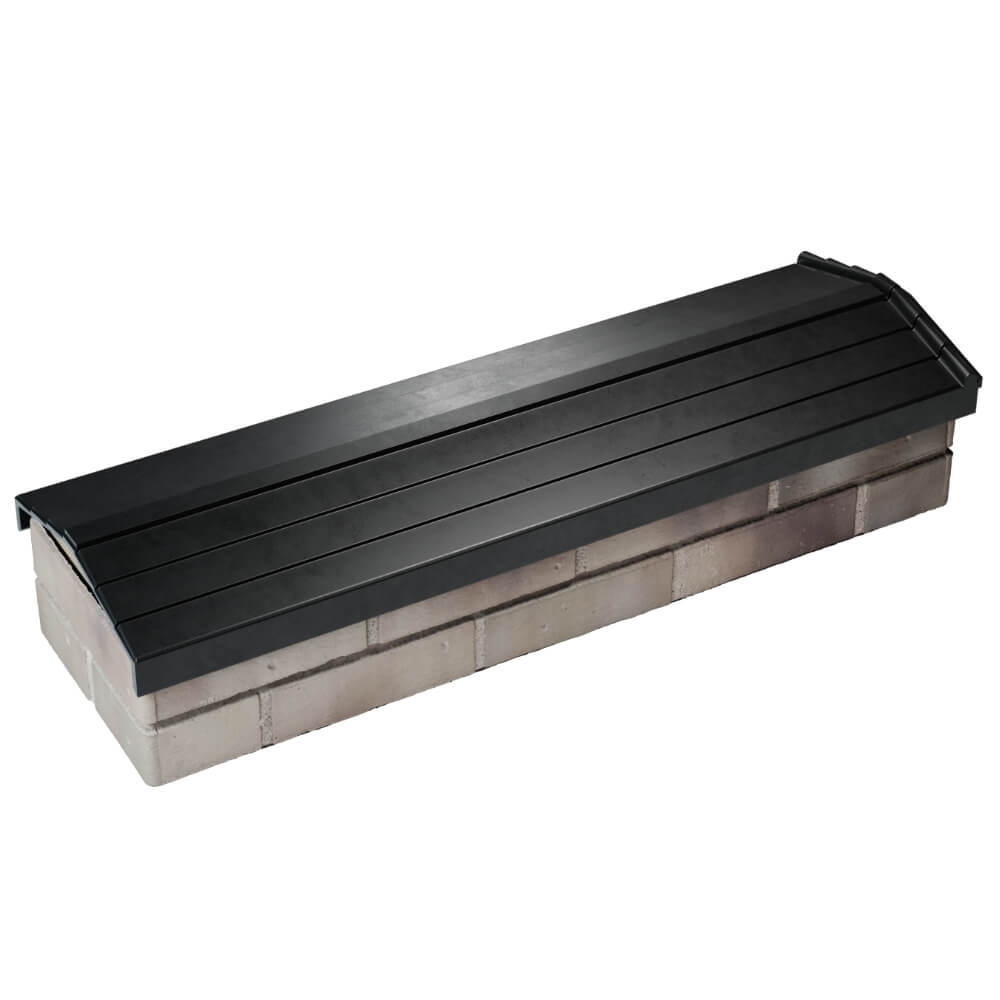 Парапет Zking Бона ХайТек Черный посадка на 0.5 кирпича (130мм) в Рязани фото