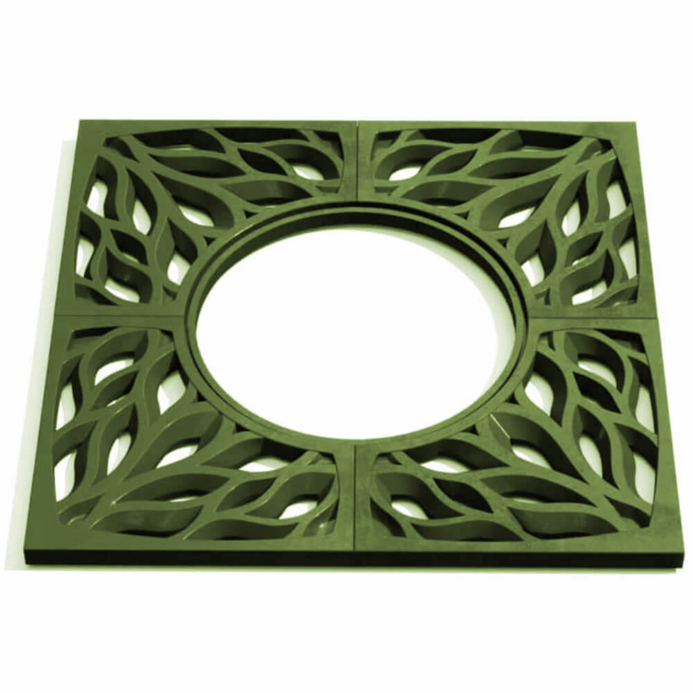 Приствольная решетка для дерева ZKING CRUST 1.2х1.2м Зеленая Рязань фото