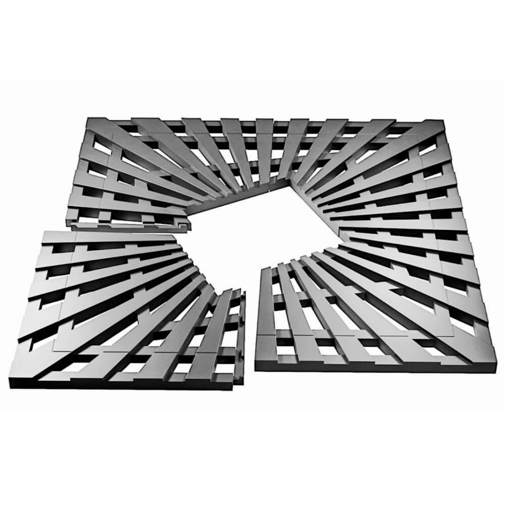 Приствольная решетка для дерева ZKING ATMOSPHERE 1.2х1.2м Серая в Рязани фото