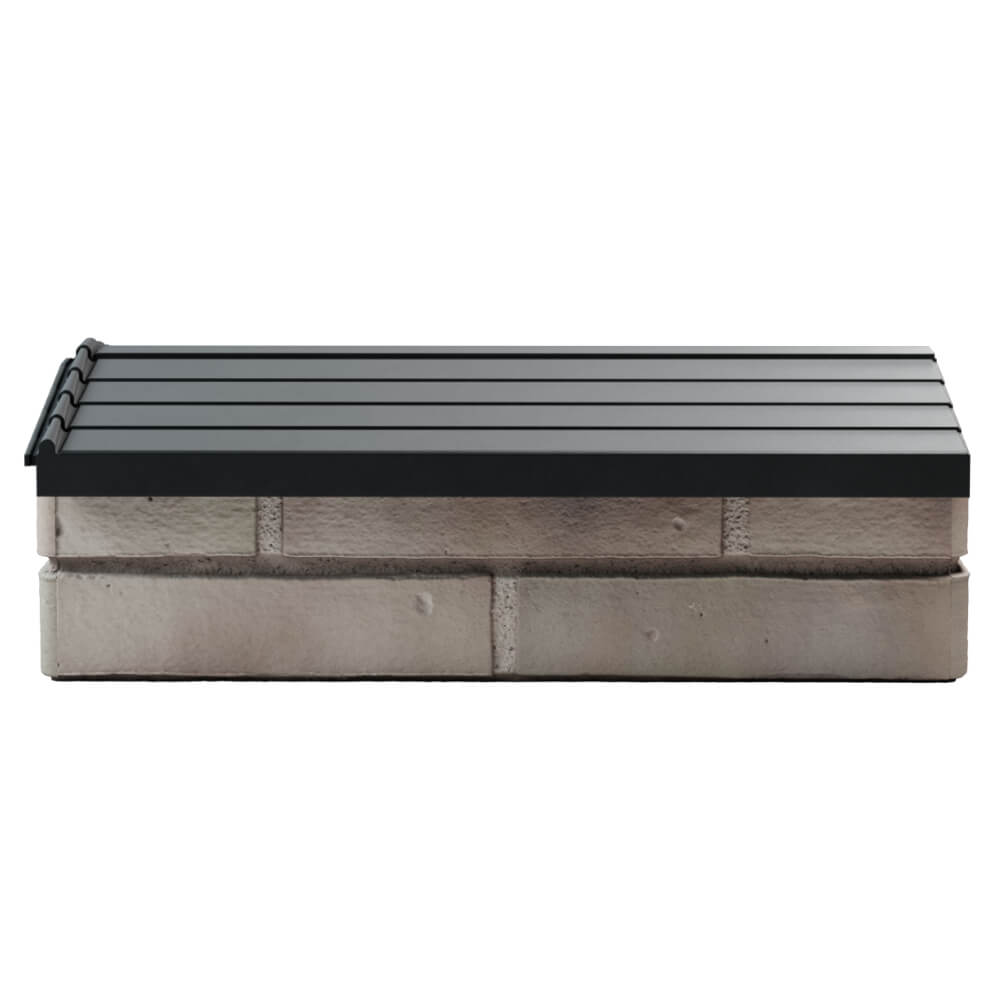 Парапет Zking Бона ХайТек Серый с посадкой на 1 кирпич (200/225/255мм) в Рязани фото