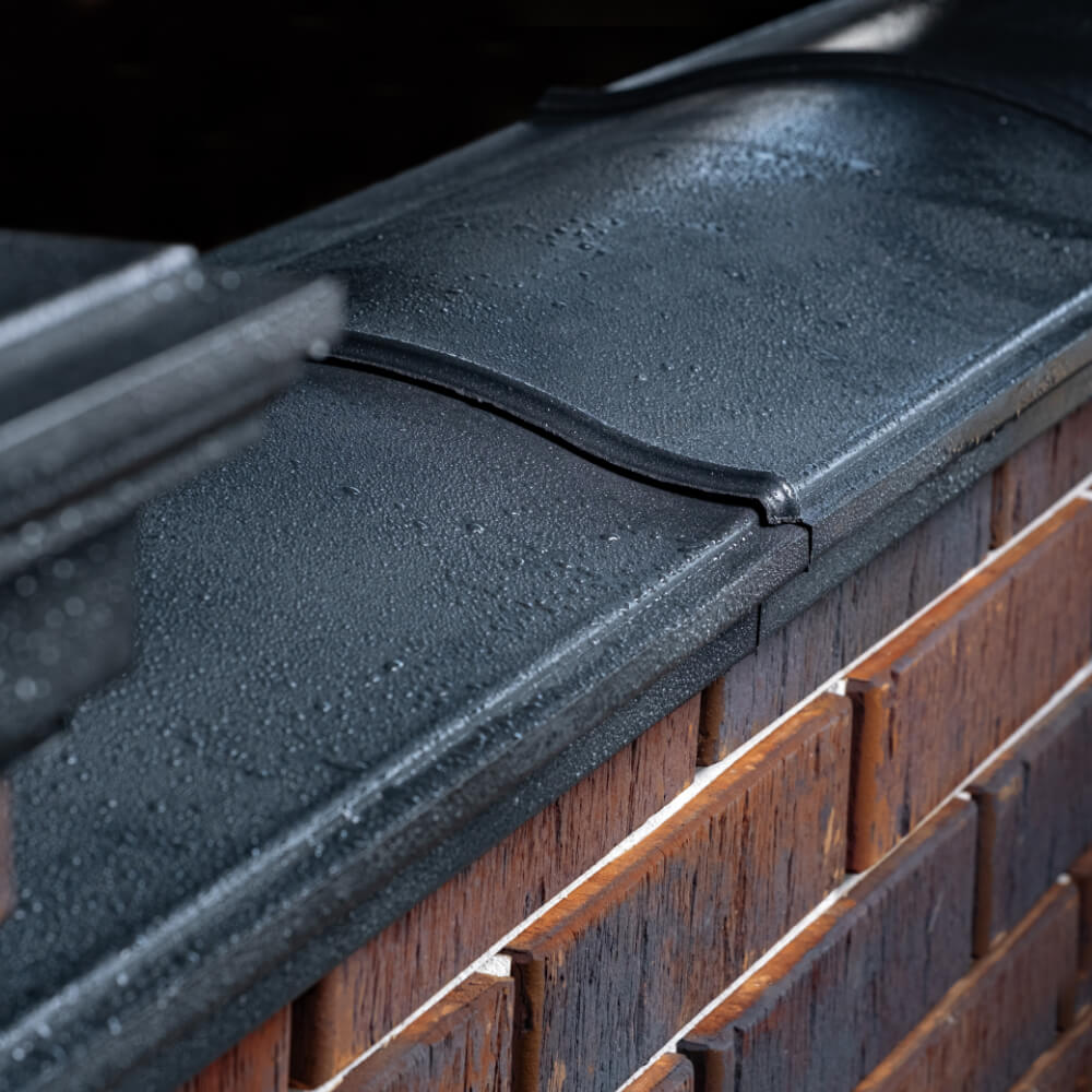 Парапет Zking Монблан Черный посадка на 0.5 кирпича (130мм) в Рязани фото