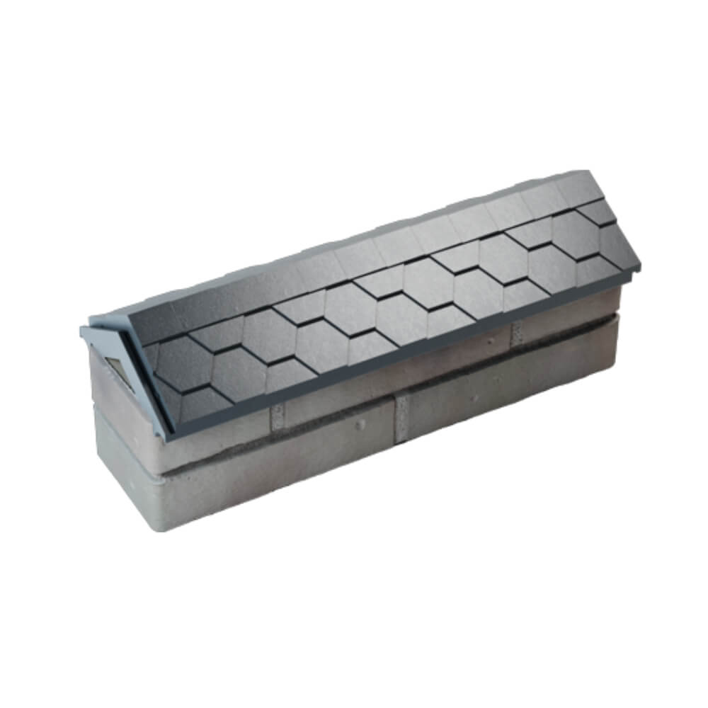 Парапет Zking Эверест Серый с посадкой на 0.5 кирпича (130мм) в Рязани фото