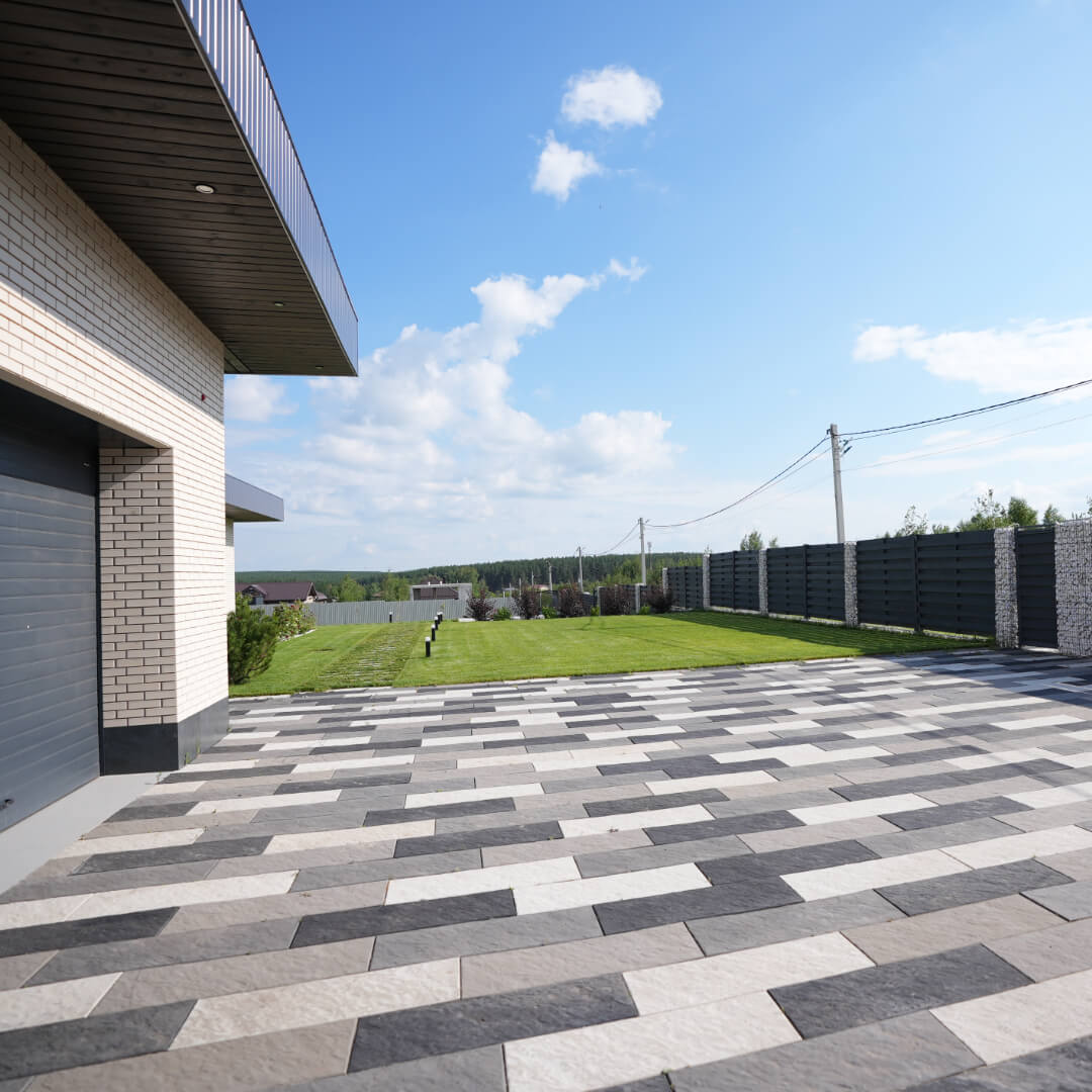 Шаговая плита STONE Графитовый Серый 990х330х55мм в Рязани фото